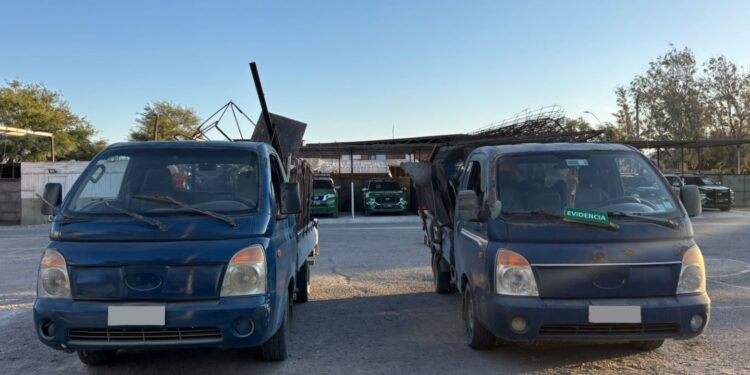 Detenidos por robo en lugar no habitado en La Huayca