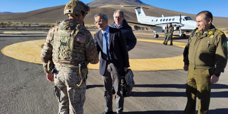 Subsecretario del Interior visita zona norte para fortalecer seguridad y coordinación en la frontera