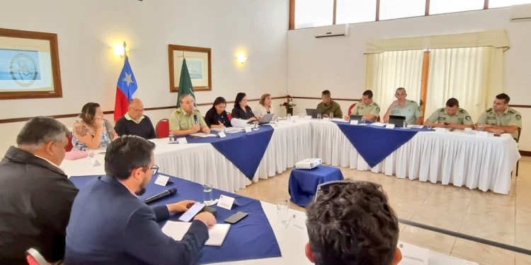 Carabineros y autoridades participan en última sesión STOP del año