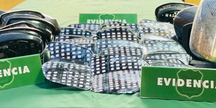 Carabineros recuperó espejos retrovisores robados en bodega de feria iquiqueña