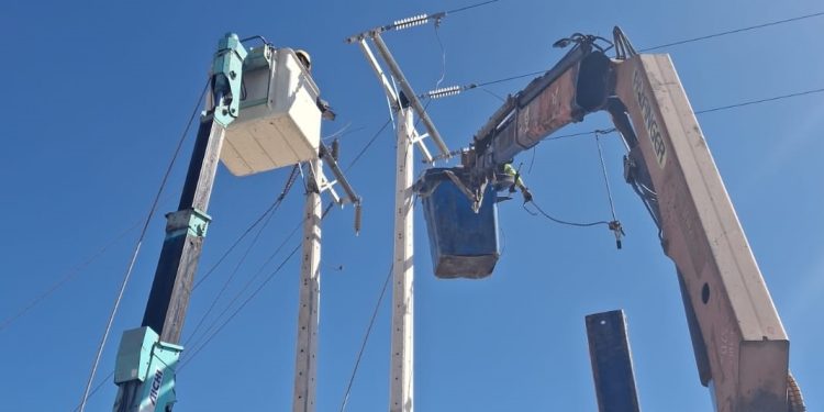 CGE completa la reconstrucción de la red eléctrica en Canchones