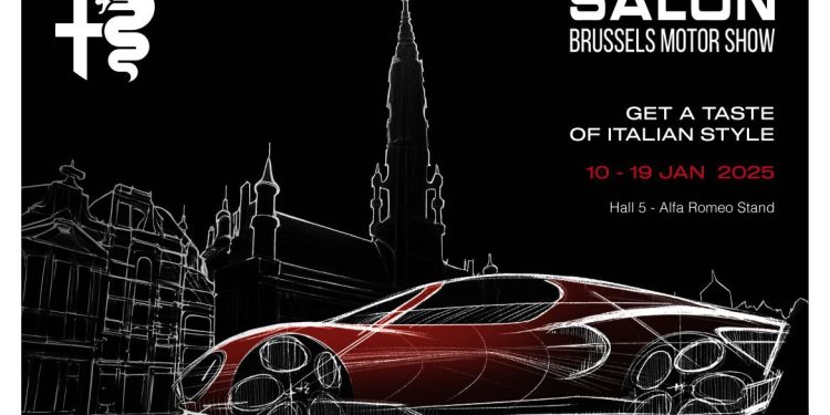 Alfa Romeo, protagonista del Salón del Automóvil de Bruselas 2025