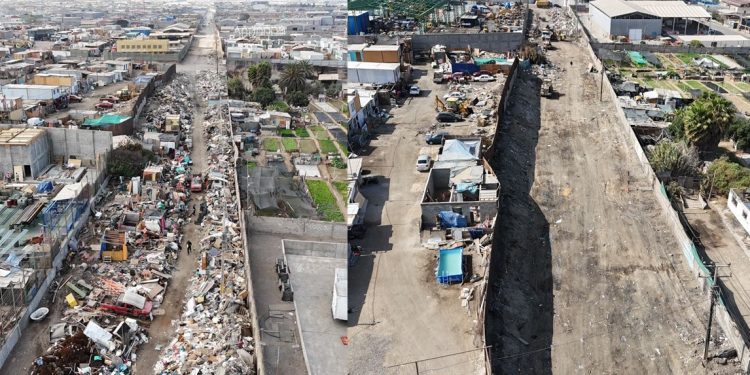 Retiraron casi 13 mil toneladas de desechos en sector La Chimba