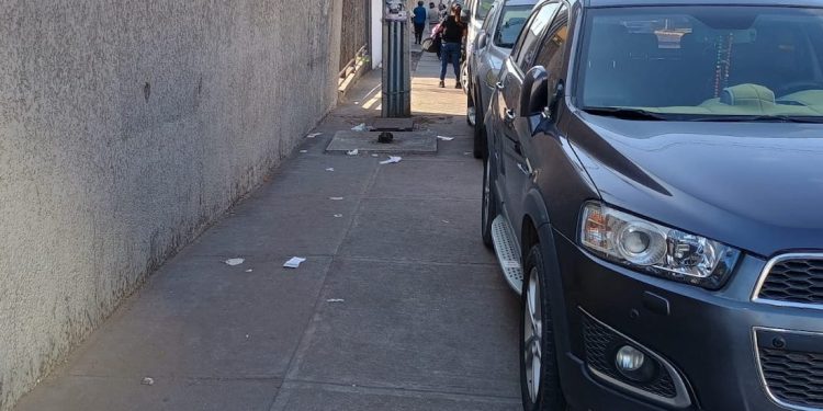 Mal estacionados