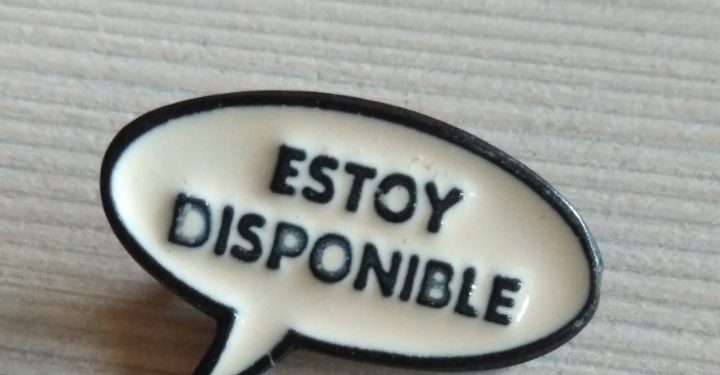 “Estoy disponible”
