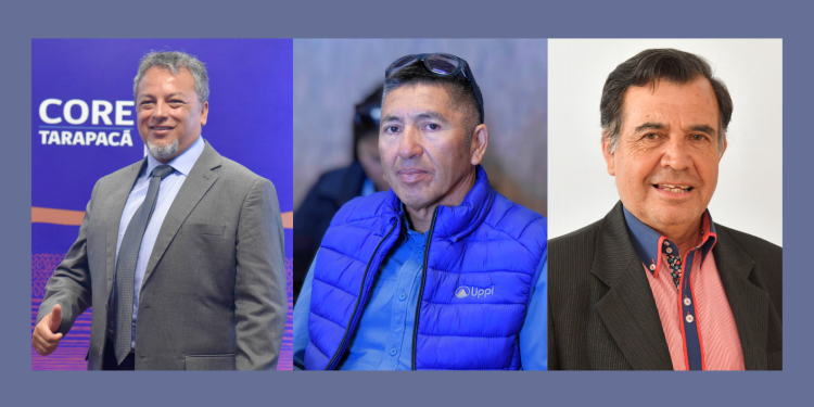 Asumen tres nuevos consejeros regionales de Tarapacá