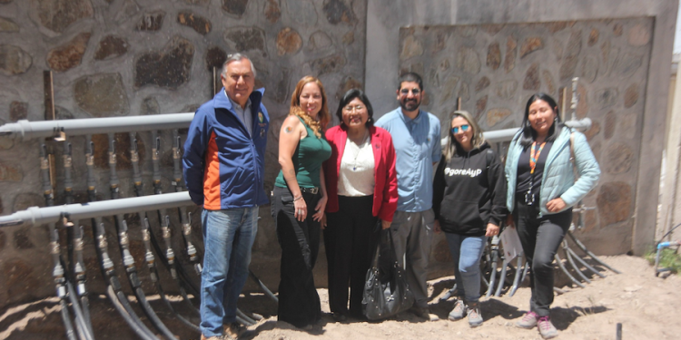 Oficializan obras del proyecto de geotermia que climatizó el internado del Liceo Granaderos de Putre