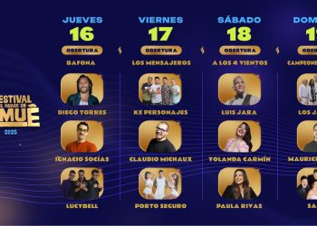 Festival de Olmué da a conocer programación que incluye Cumbia, Axé, Rock y Swing, además de talentosos comediantes