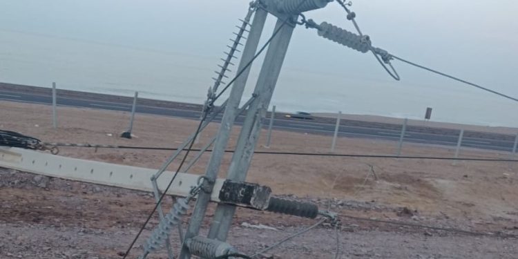 ¡No se cansan! Ladrones robaron 7 mil 500 metros de cables en área de Canchones