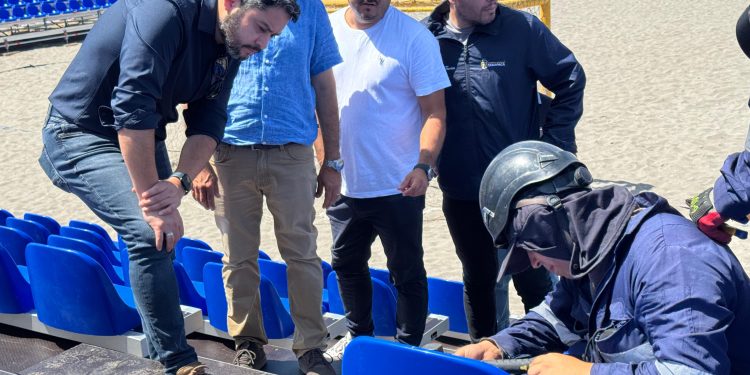 Recursos del Gobierno Regional: Estadio Municipal Arena Cavancha de Iquique luce renovadas graderías