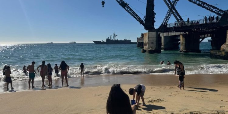 Unidades de la Escuadra Nacional participaron en el primer entrenamiento de 2025