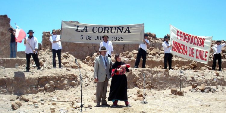 Coruña, una tragedia obrera revivida en el teatro, con la identidad tarapaqueña