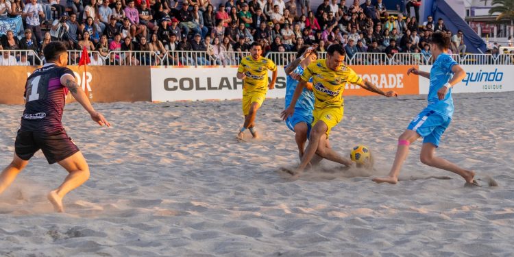 Cuadrangular Internacional Fútbol Playa Iquique se disputará en Arena Cavancha