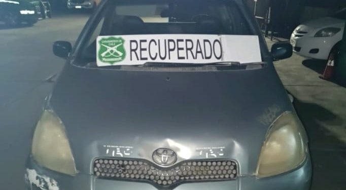 Detenido en Iquique por receptación de vehículo e infracción a Ley de drogas