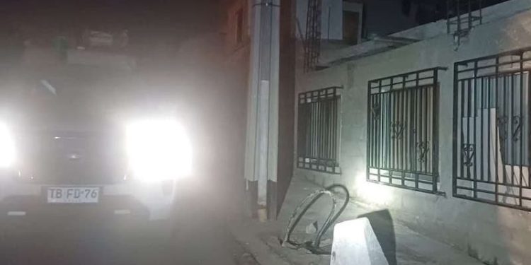 Robo de cables de cobre provocó corte de energía en población «Jorge Inostrosa»
