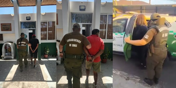 Carabineros detuvo a tres prófugos de la justicia en menos de 24 horas