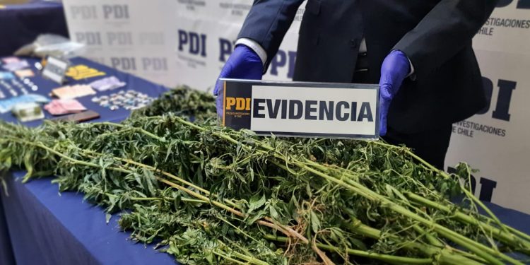 Brigada Antinarcóticos y Contra el Crimen Organizado de Antofagasta neutraliza puntos de Microtráfico en Taltal