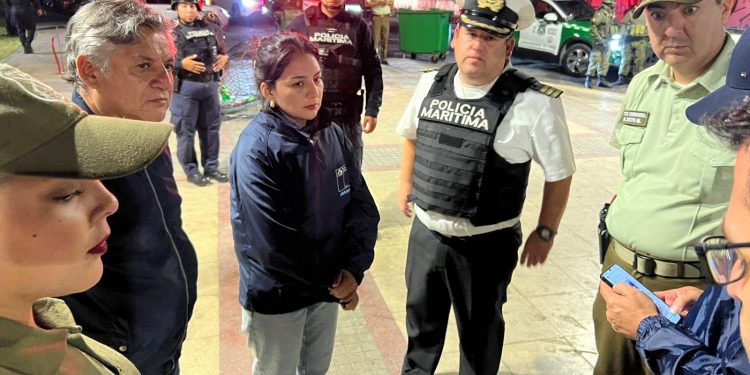 Con 12 detenidos concluyó madrugadora fiscalización en el borde costero