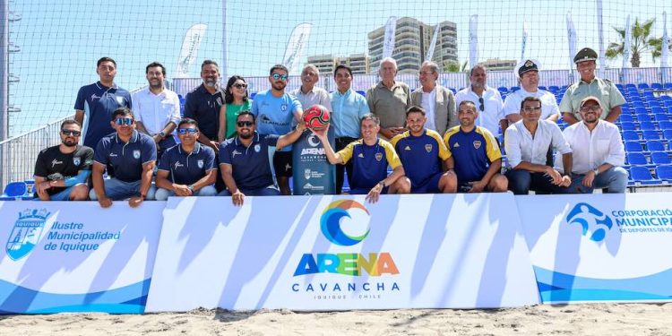 Arena Cavancha Albergará Cuadrangular Internacional de Fútbol-Playa “Copa Collahuasi”