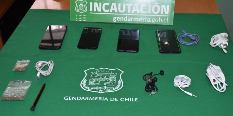 Diversos elementos prohibidos se incautaron en módulo lactante del Centro de Cumplimiento Penitenciario de Iquique