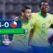 Brasil ganó 3-0 a Chile por el Sudamericano Sub 20