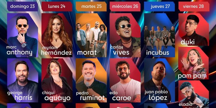 Listas presentaciones de artistas y comediantes en Festival de Viña del Mar