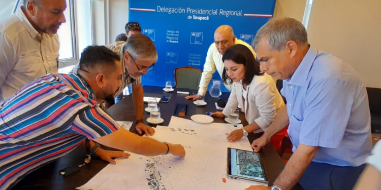 Autoridades del MOP visitaron ruta 15-CH y se reunieron con Delegada Presidencial de Tarapacá, alcaldes de Alto Hospicio, Colchane e Iquique