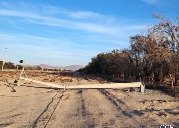 CGE presentará décimo tercera querella por robo de cables en región de Tarapacá