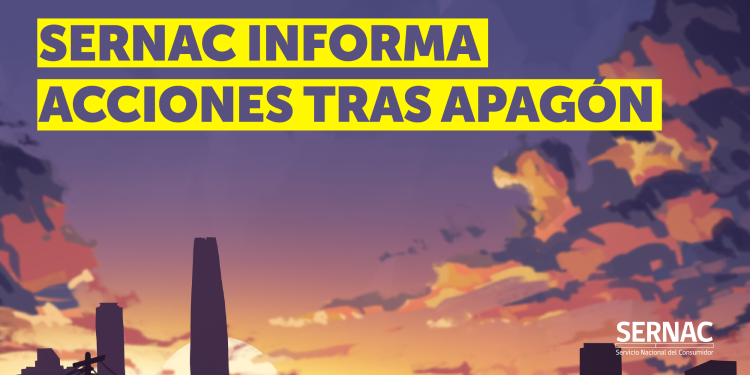 SERNAC informa acciones realizadas tras mega corte de electricidad de febrero pasado