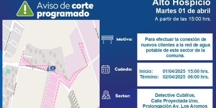 Aguas del Altiplano realizará mejoras en la red de agua potable de Alto Hospicio