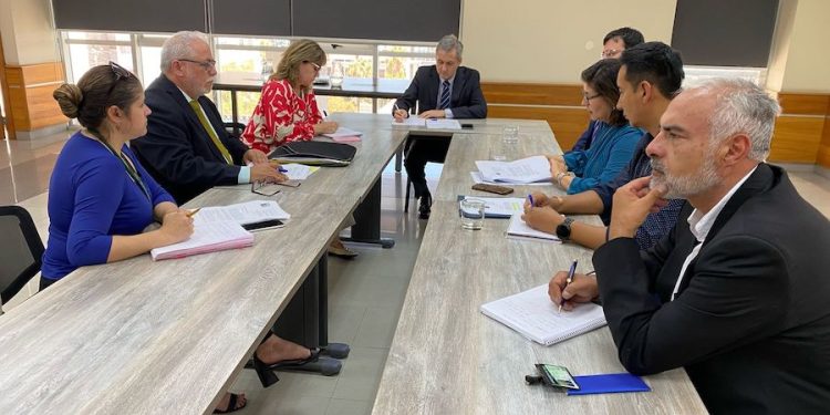 Reunión entre Gendarmería  y magistrados de la Corte de Apelaciones de Iquique