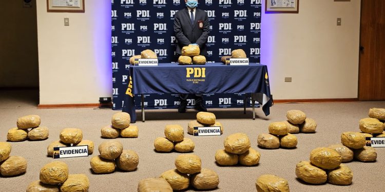 Investigación de Fiscalía y PDI neutraliza punto de acopio de droga en el centro de Antofagasta