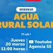 Invitan al Webinar del Concurso Agua Rural Solar