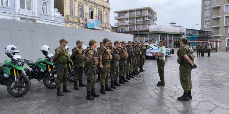 Nueva ronda de Carabineros finalizó con 10 detenidos