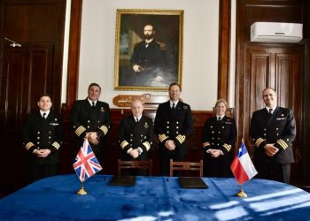 En Valparaíso se realizó la Décima Reunión de Estados Mayores entre las Armadas del Reino Unido y Chile