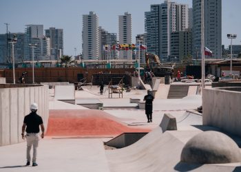 Obras del Skate Park Iquique llevan más de 60% de avance