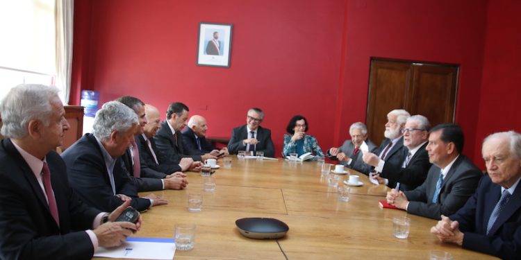 Ministro Marcel se reúne con exministros de Hacienda y expresidentes del Banco Central para abordar imposición de aranceles por parte de EE.UU.