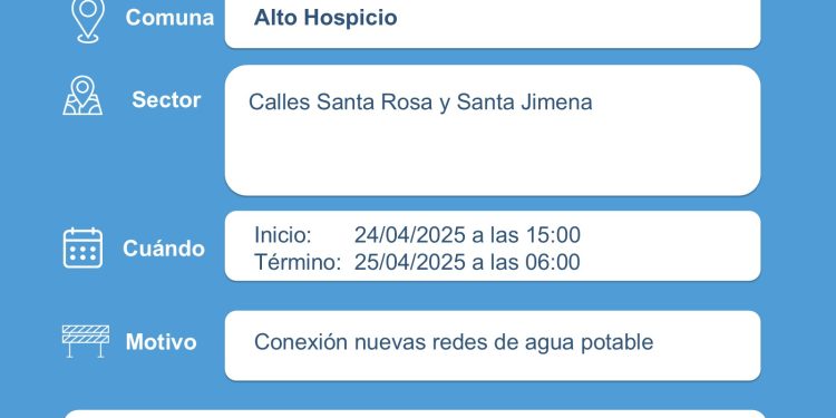 Aguas del Altiplano realizará la puesta en servicio de nuevas redes de agua potable