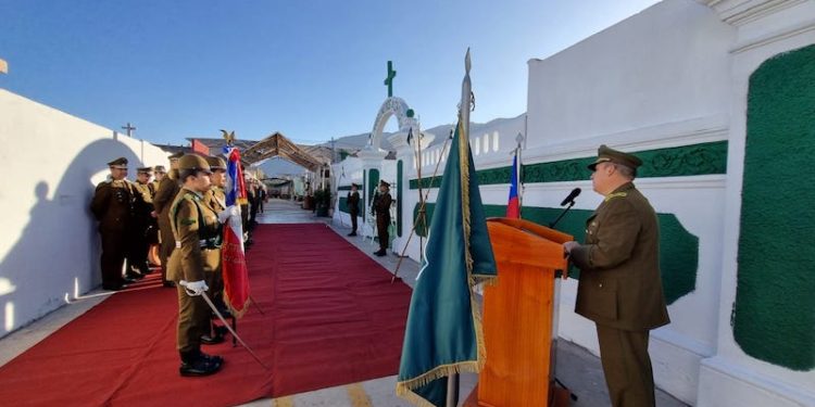 Carabineros de Tarapacá recordó a sus mártires en ceremonia institucional