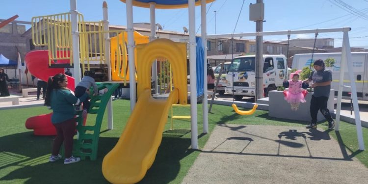 Municipio remodela Plaza Domanasan en La Pampa