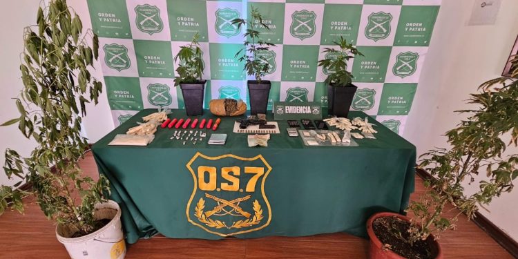 Carabineros detuvo a banda que vendía drogas en Iquique y Alto Hospicio
