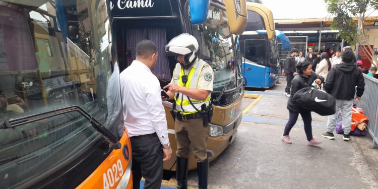 Inician controles preventivos en Terminal Rodoviario por fin de semana largo