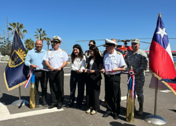 MOP aumenta conectividad aérea de Tarapacá con inauguración de tres plataformas para helicópteros