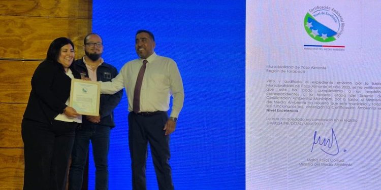 Pozo Almonte recibe la Certificación Ambiental Municipal