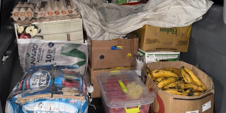 Carabineros incautó alimentos de contrabando comercializados en la vía pública