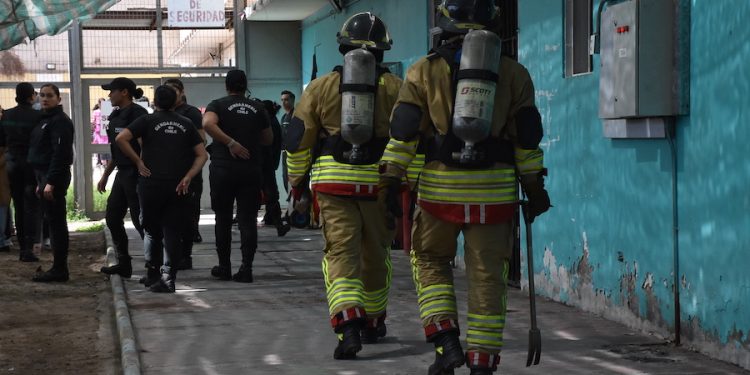 Buena calificación obtuvo el simulacro de terremoto y tsunami en el CCP de Iquique