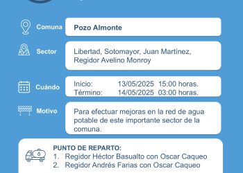 Aguas del Altiplano realizará mejoras en la red de distribución de agua potable y contra incendios