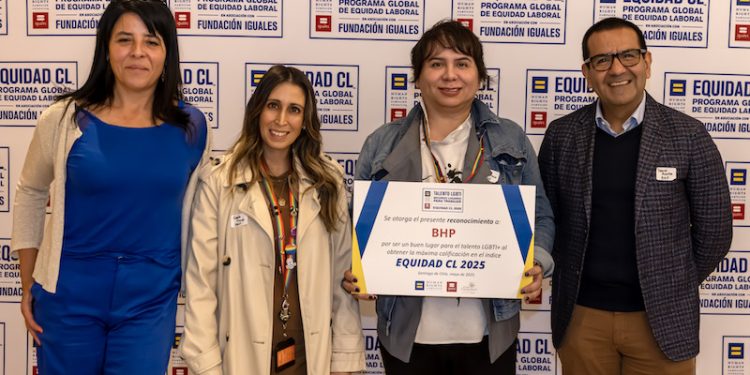BHP logra la mayor puntuación en ranking de Mejores Lugares para Trabajar para la comunidad LGBTIQ+
