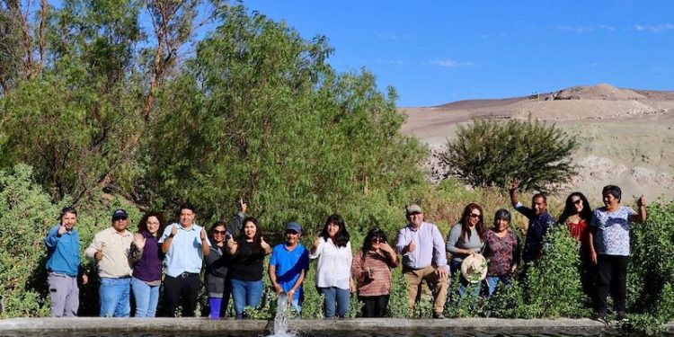 Comunidad aymara de Suca celebra histórica obra que asegura riego continuo para la agricultura