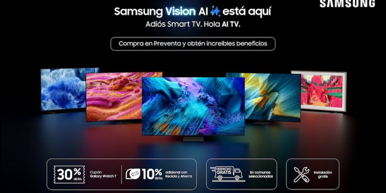 Dale la bienvenida a la próxima era de la televisión con Samsung AI